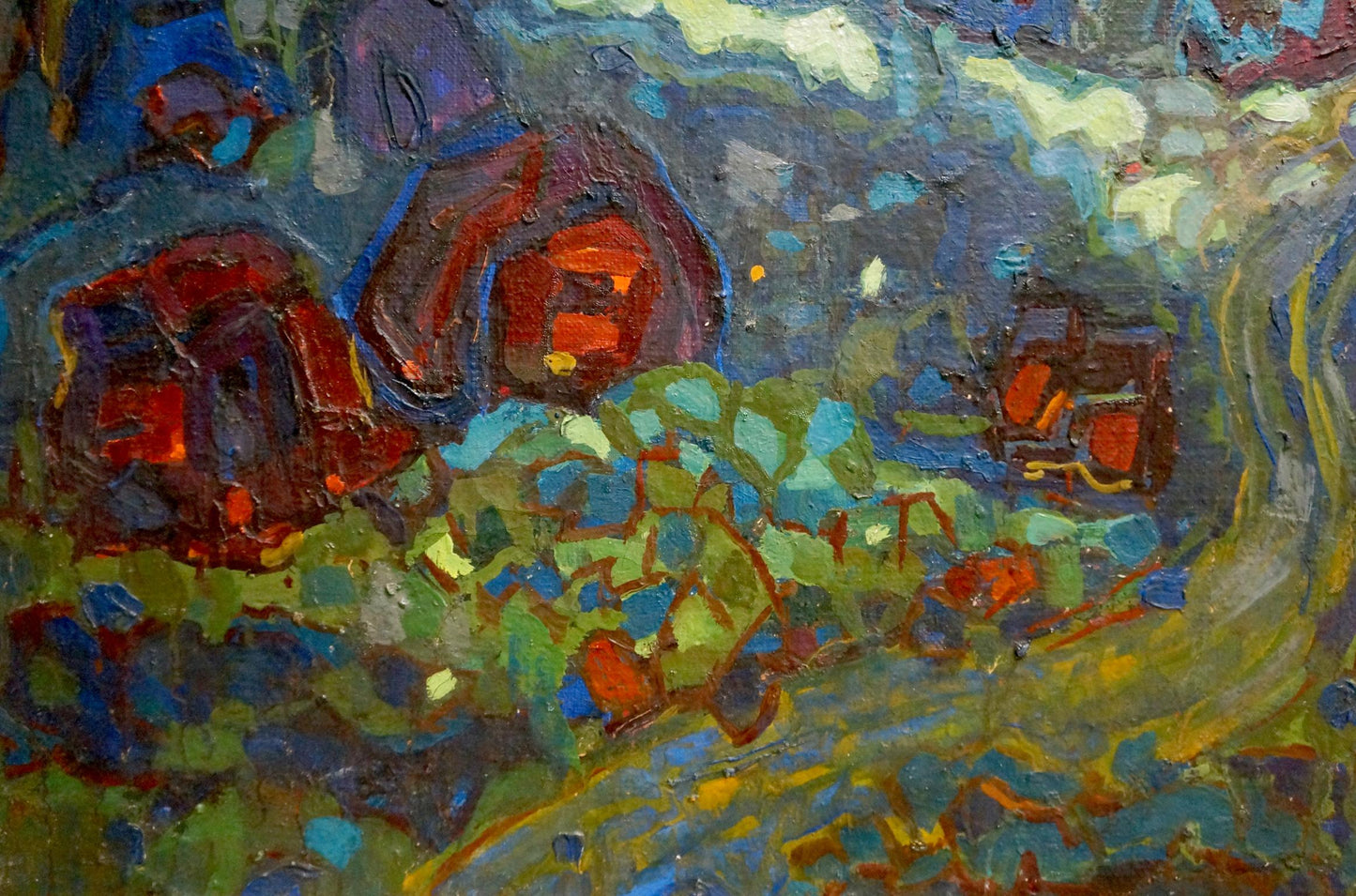 Abstract oil painting Kingdom Gornyy