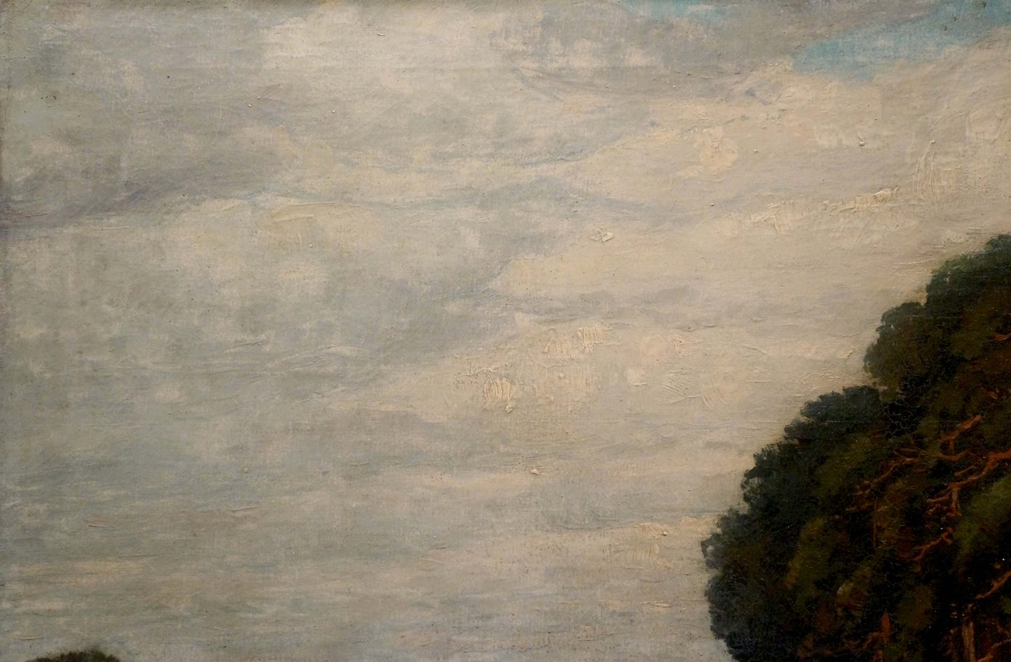 Oil painting Old forest