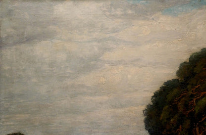 Oil painting Old forest