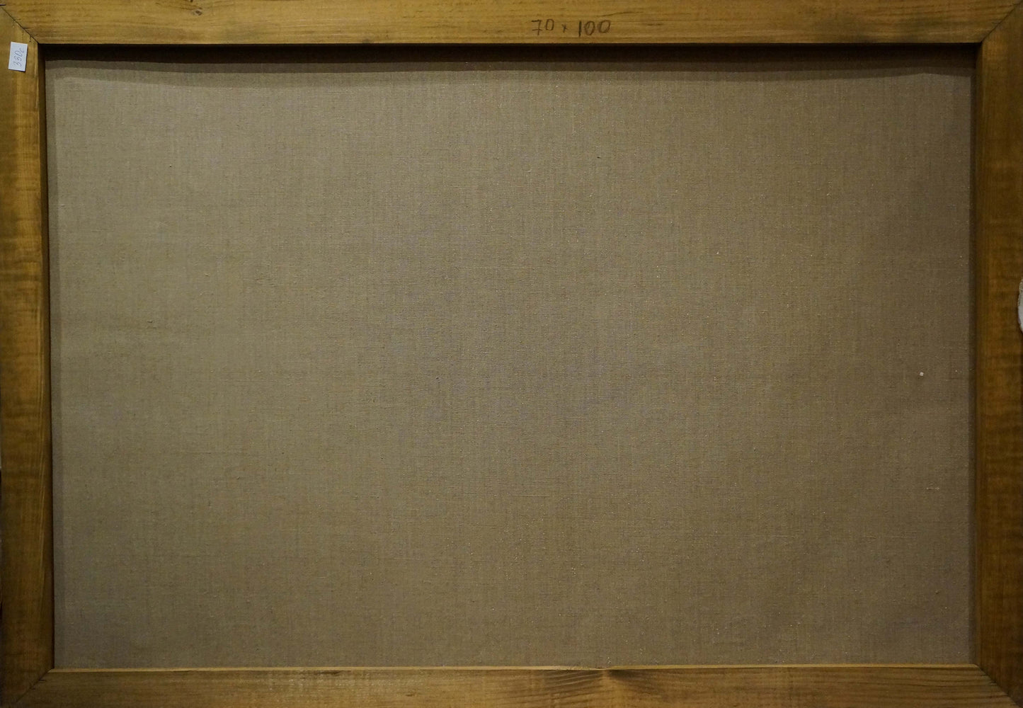 Oil painting Landscape of the village Pawlitschek