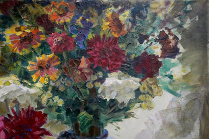 Oil painting A park Latunov Grigory Antonovich