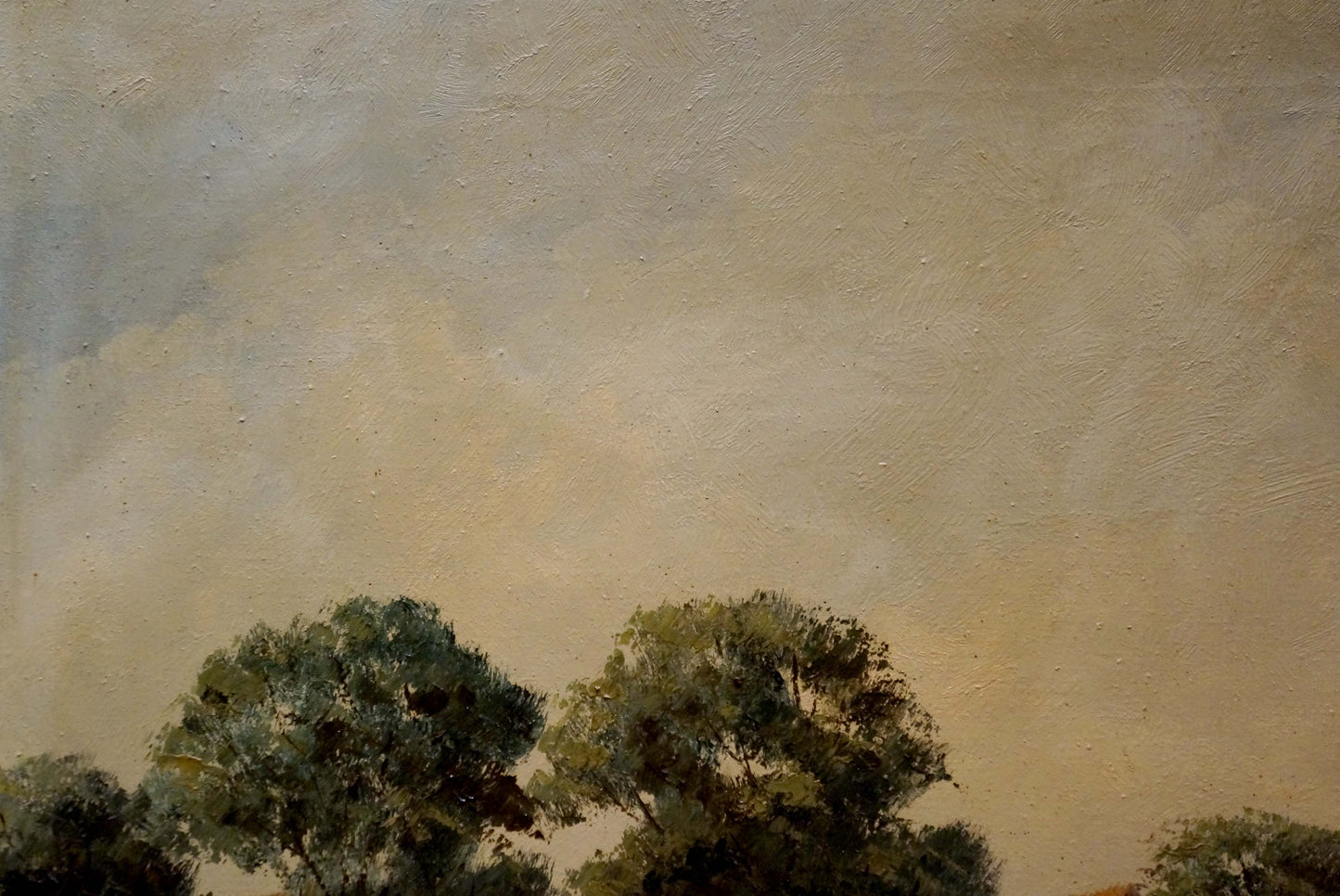 Oil painting Pasture