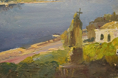 Oil painting After the rain Konovalyuk Fedor Zotikovich