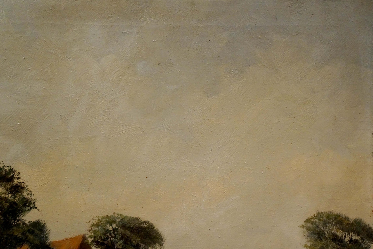 Oil painting Pasture