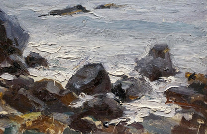 Oil painting Seascape Panteleev Ivan Andreevich