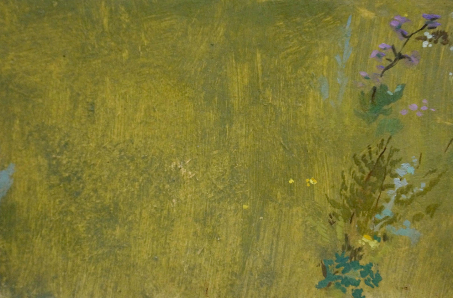 Oil painting Meadows Poltavetsky