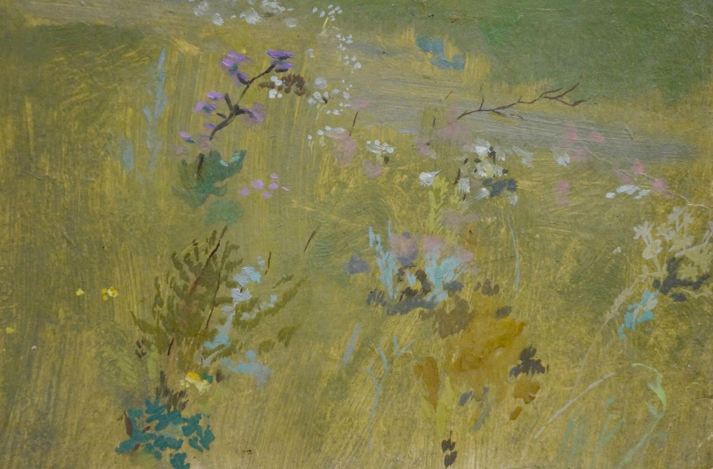 Oil painting Meadows Poltavetsky