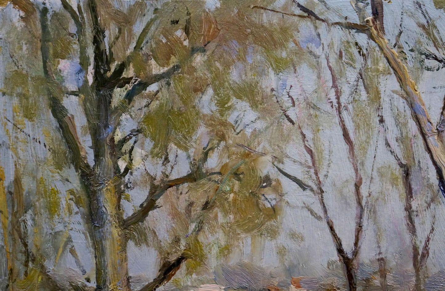 Oil painting Trukhanov Island Sharay L. G.