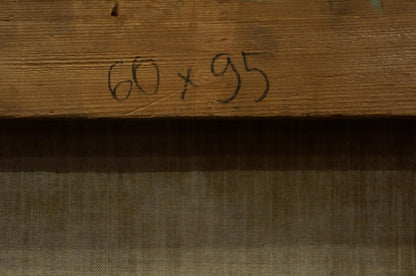 Oil painting People have a rest on a picnic