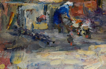 Oil painting Outside