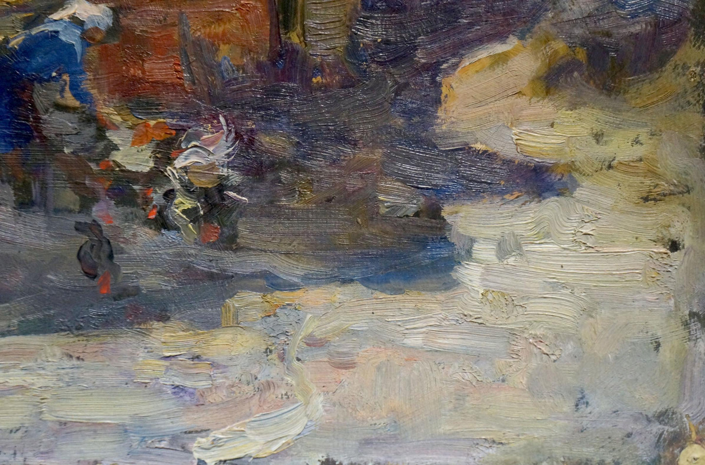 Oil painting Outside