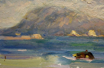 Oil painting Waves Strelov Arkady Efimovich