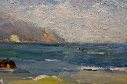 Oil painting Waves Strelov Arkady Efimovich