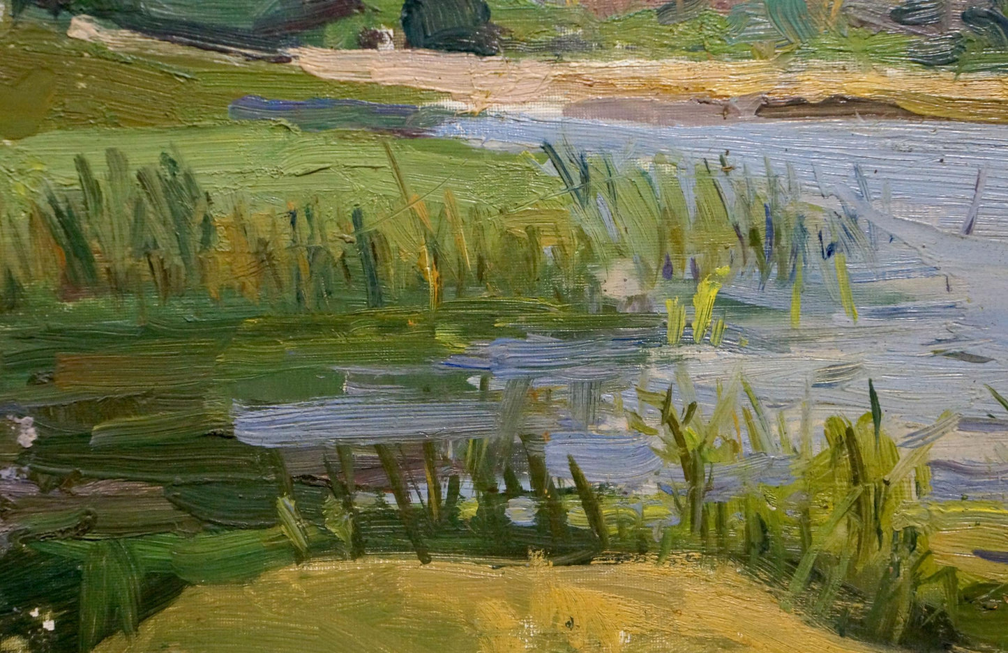 Oil painting Outdoors Buryachok Nikolay Ivanovich