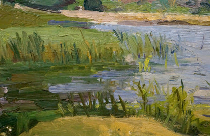 Oil painting Outdoors Buryachok Nikolay Ivanovich