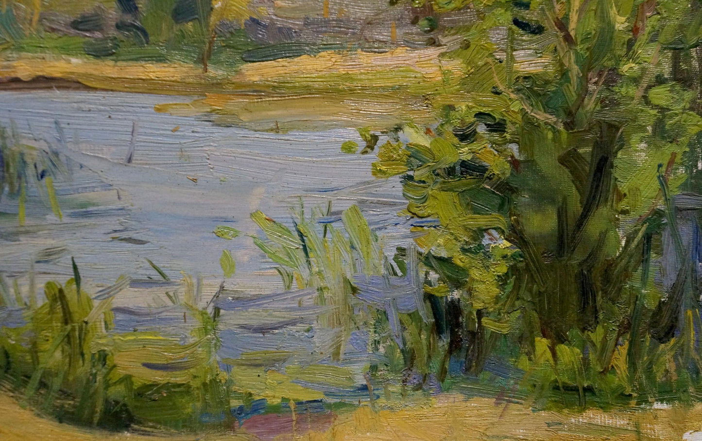 Oil painting Outdoors Buryachok Nikolay Ivanovich