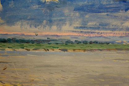 Oil painting After the rain Buryachok Nikolay Ivanovich