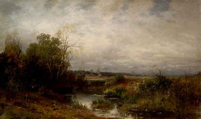 Oil painting Freshness after the rain Unknown artist