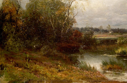 Oil painting Freshness after the rain Unknown artist