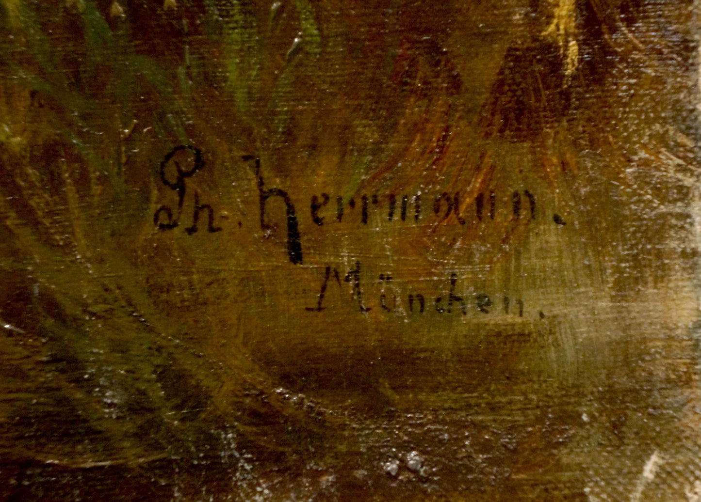 Oil painting Freshness after the rain Unknown artist