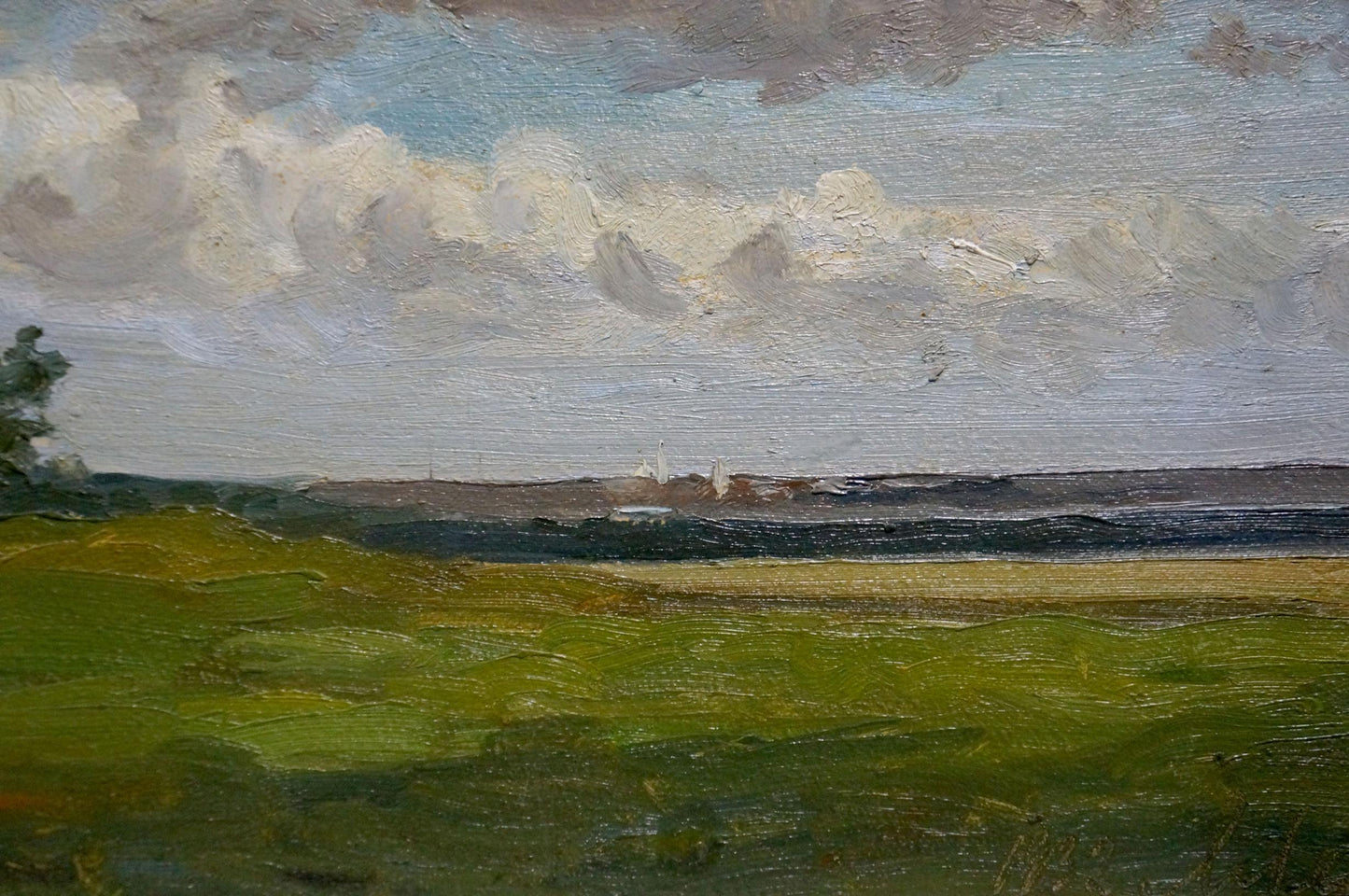 Oil painting To the rain Buryachok Nikolay Ivanovich
