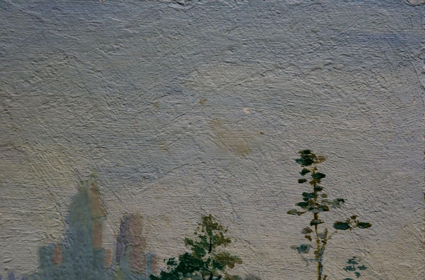 Oil painting Road to the forest Senin G.