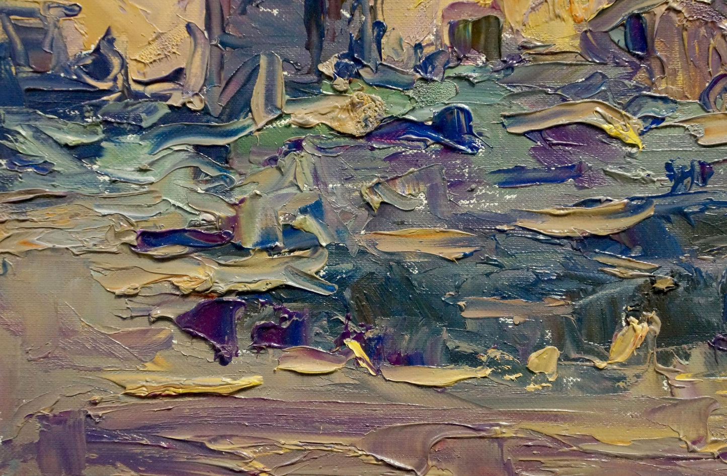 Oil painting Sunset Endeberya Victor