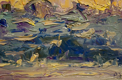 Oil painting Sunset Endeberya Victor