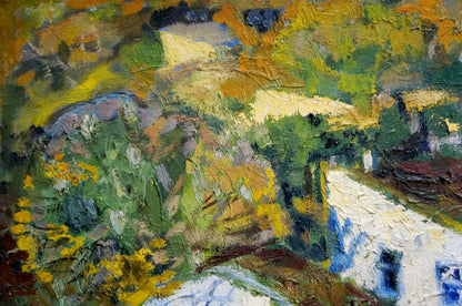 Oil painting At home