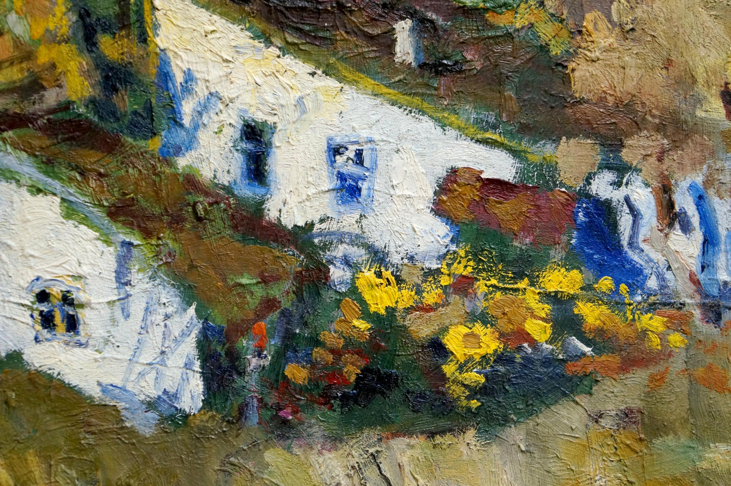 Oil painting At home