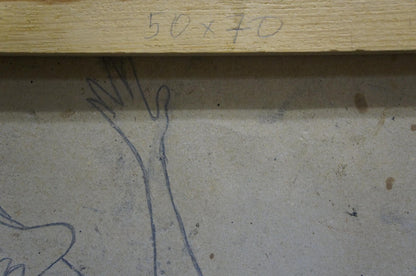 Oil painting At home