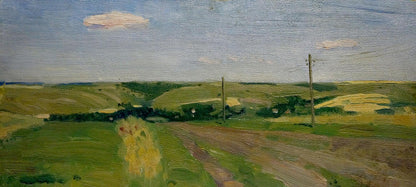 Oil painting Way home Trokhimenko Karp Demyanovich