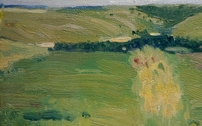 Oil painting Way home Trokhimenko Karp Demyanovich