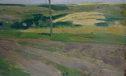 Oil painting Way home Trokhimenko Karp Demyanovich