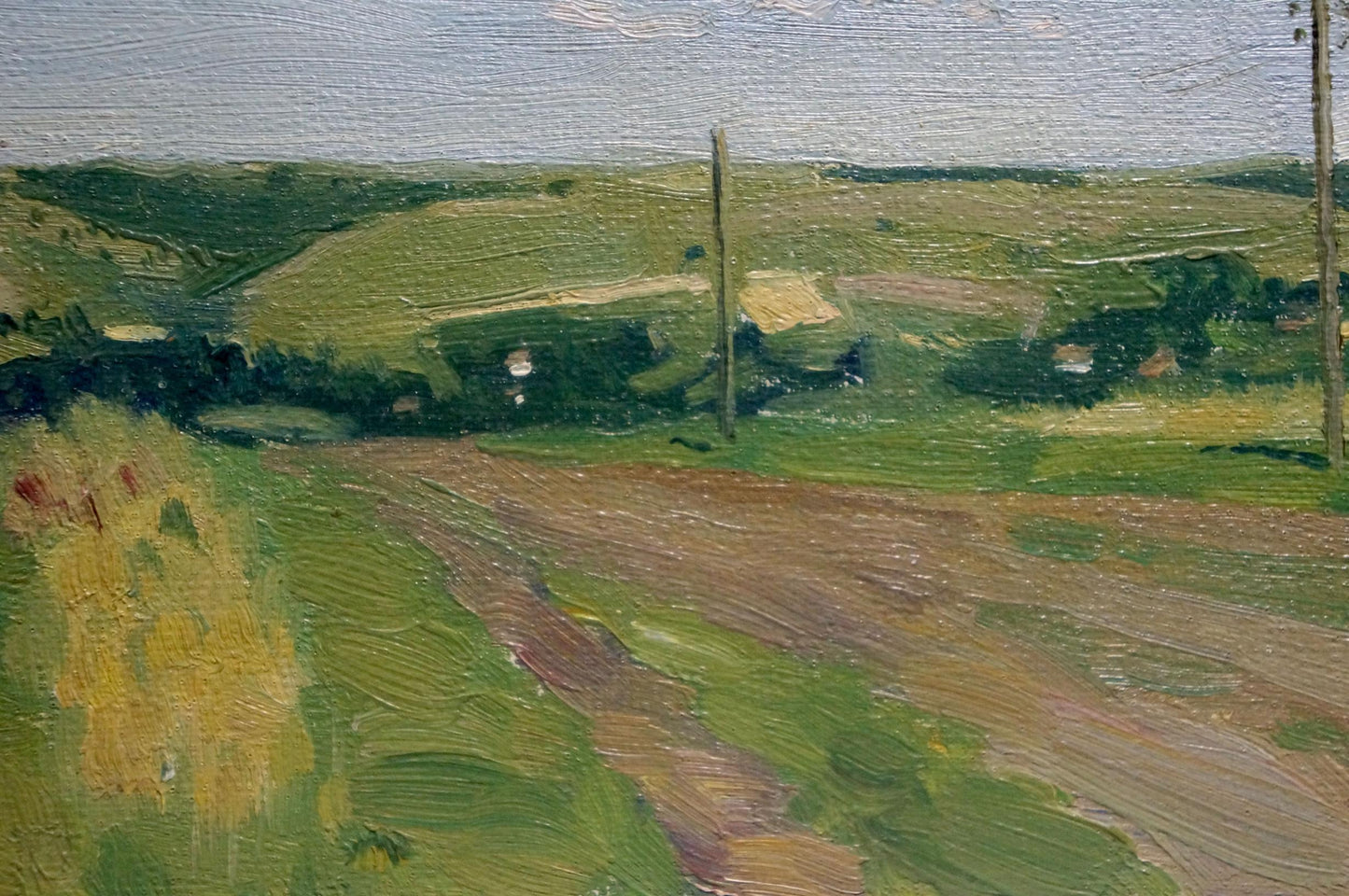 Oil painting Way home Trokhimenko Karp Demyanovich