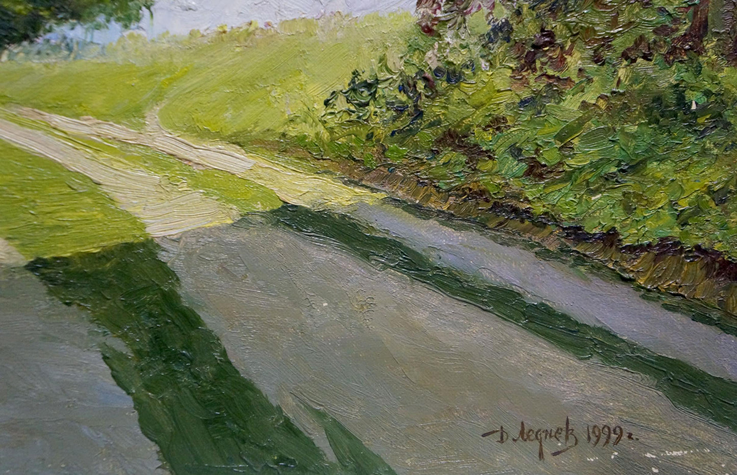 Oil painting Natural beauty Lednev Dmytro Yakovych