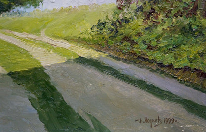 Oil painting Natural beauty Lednev Dmytro Yakovych