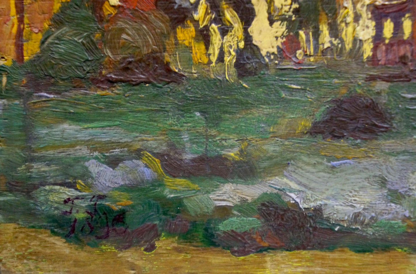 Oil painting Twilight in the Countryside Konchalovsky