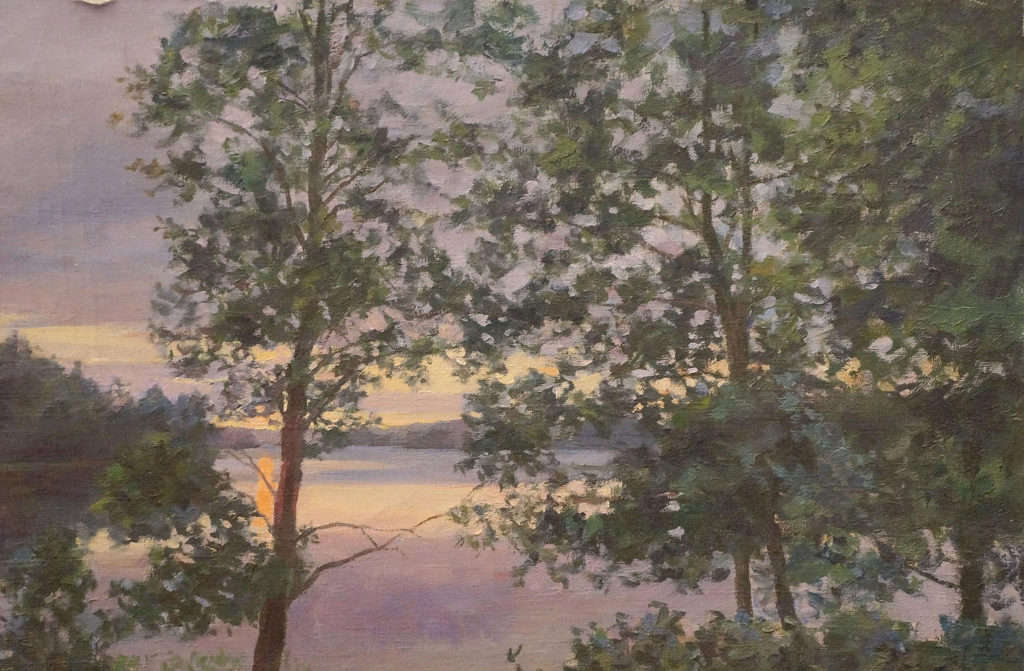 Oil painting Sunset Petrov Boris Stepanovich