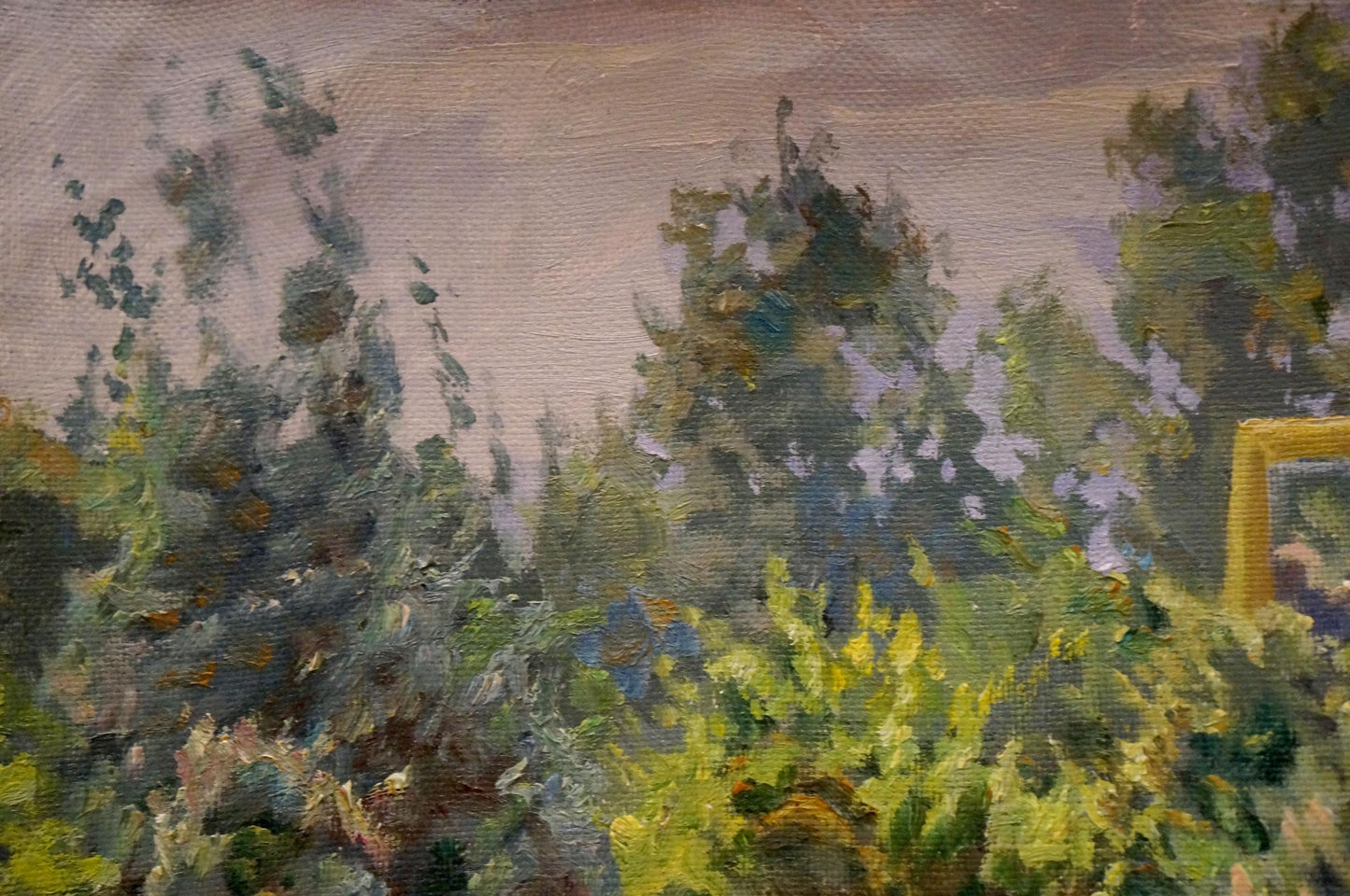 Oil painting River landscape Chernikov Nikolay Vladimirovich