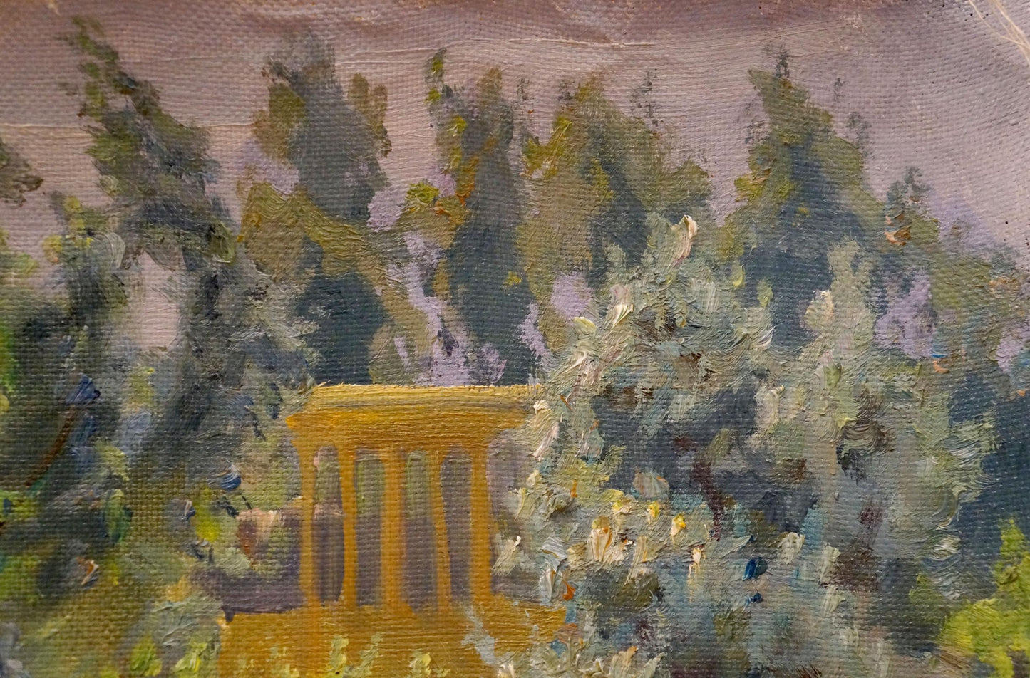 Oil painting River landscape Chernikov Nikolay Vladimirovich