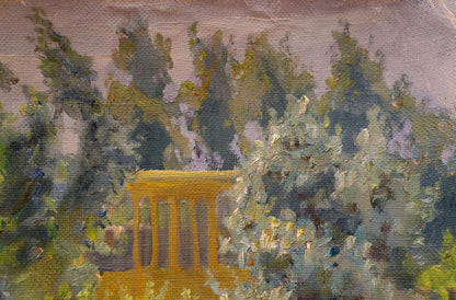 Oil painting River landscape Chernikov Nikolay Vladimirovich