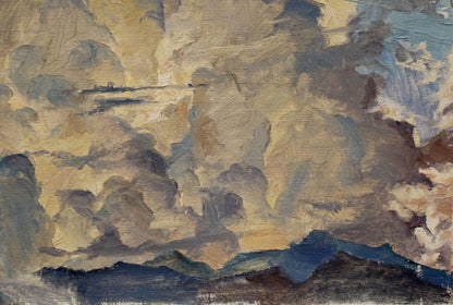 Oil painting The clouds Chernikov Nikolay Vladimirovich