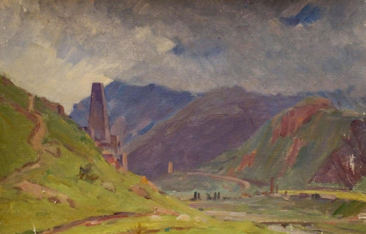 Oil painting To the rain Chernikov Nikolay Vladimirovich