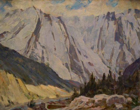 Oil painting Mountain landscape Chernikov Nikolay Vladimirovich