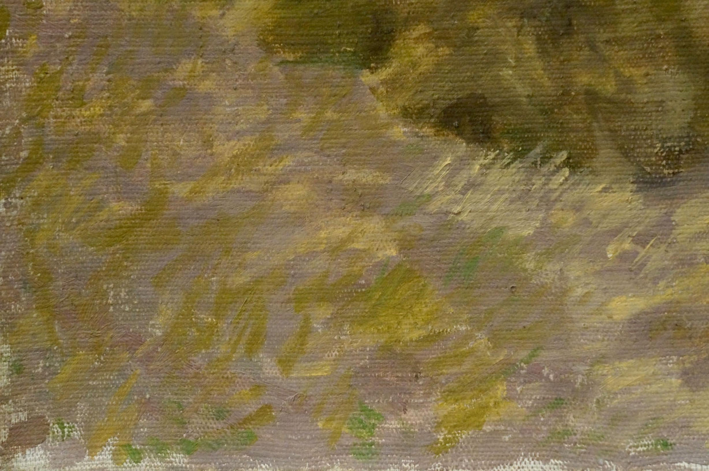 Oil painting Haystacks in the fields Nikolay Chernikov