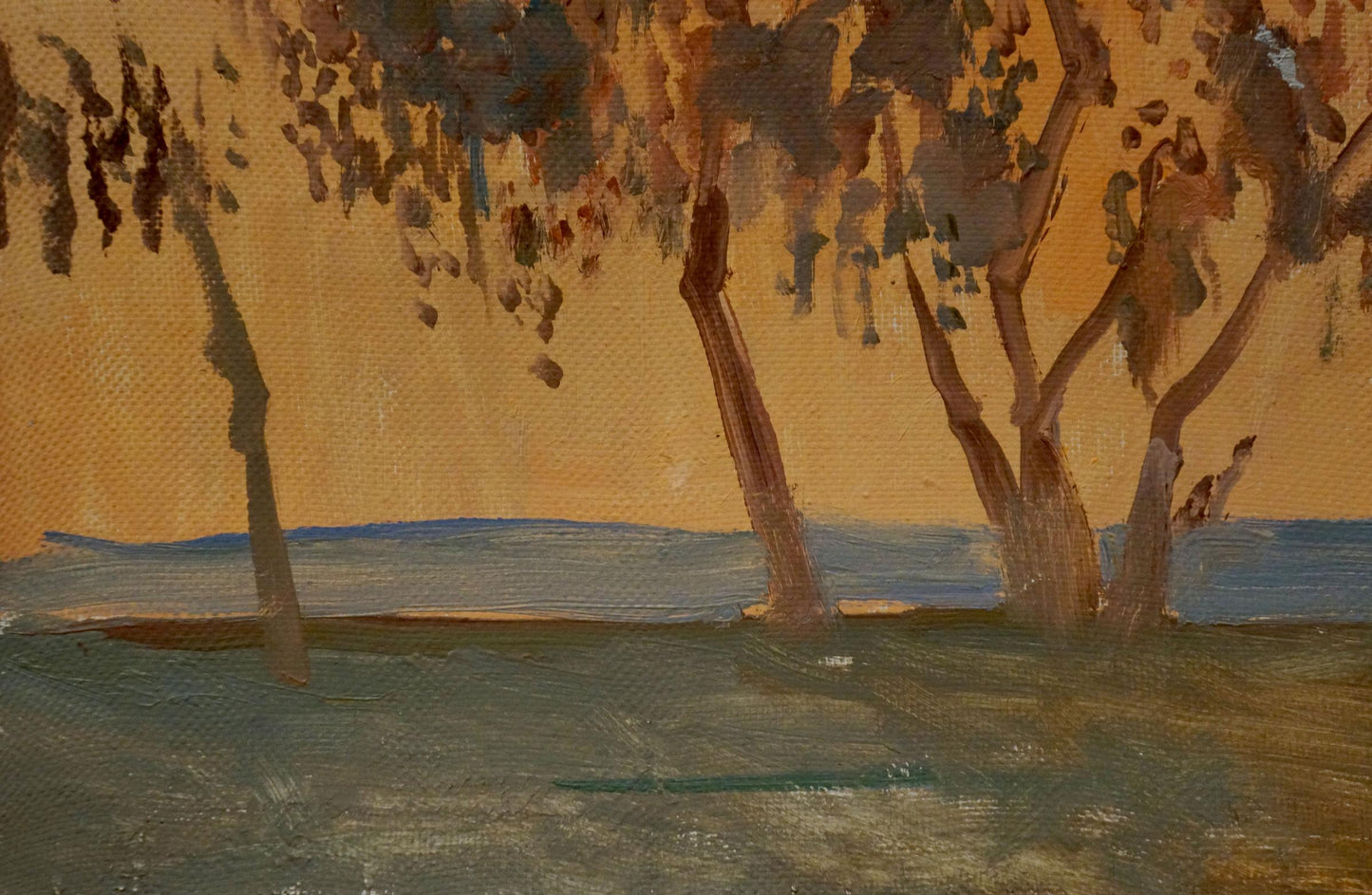 Oil painting Sunset Chernikov Nikolay Vladimirovich
