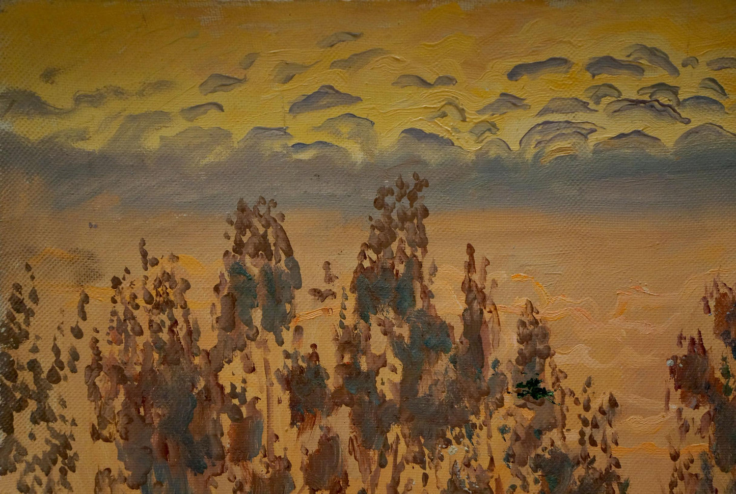 Oil painting Sunset Chernikov Nikolay Vladimirovich