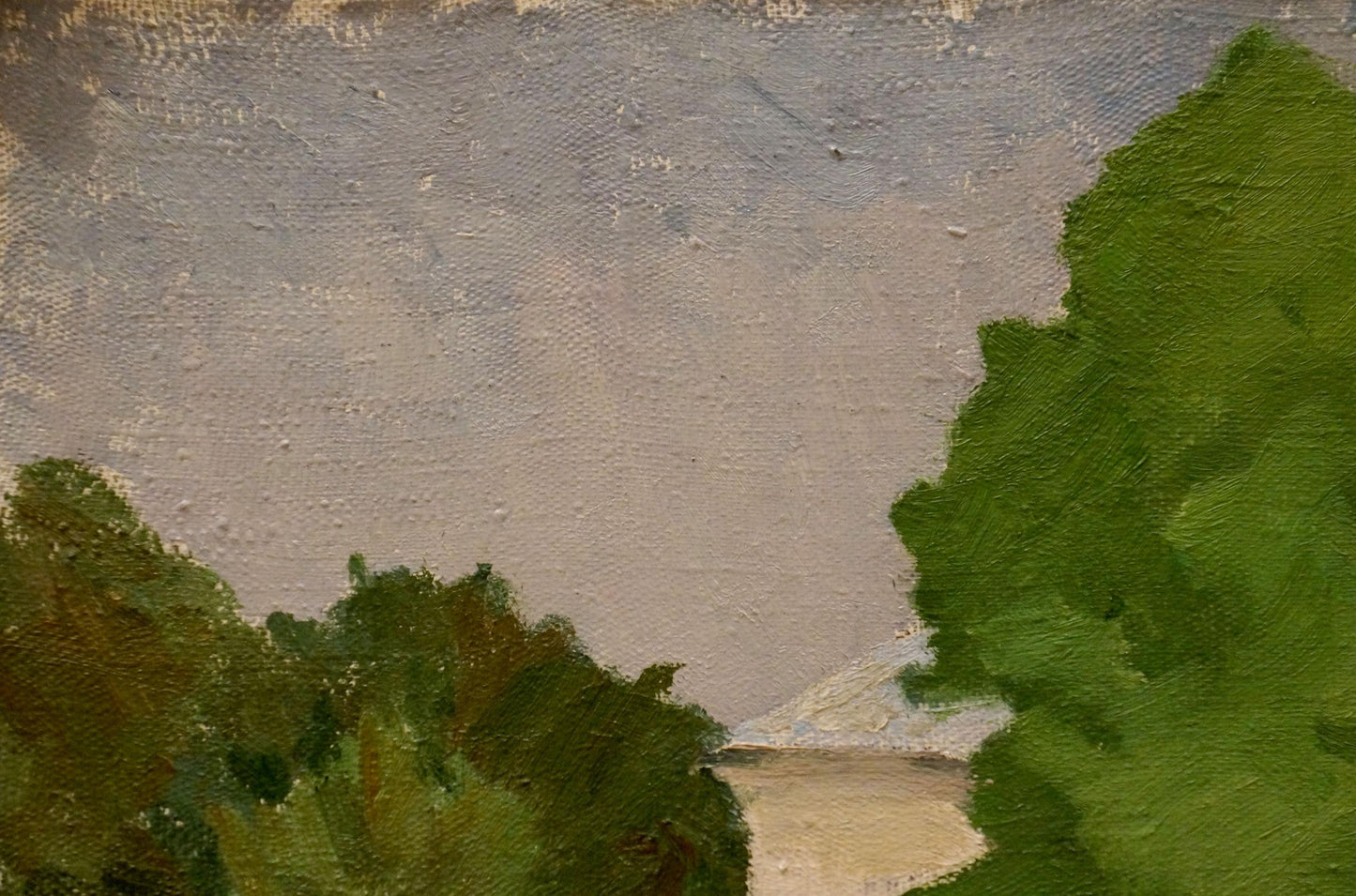 Oil painting home garden Chernikov Mykola Volodymyrovych