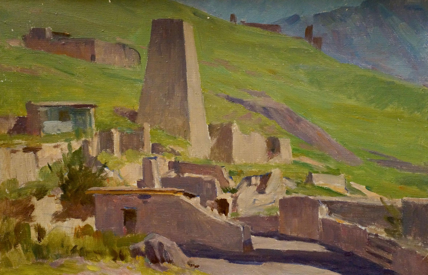 Oil painting Outside the city Chernikov Nikolay Vladimirovich